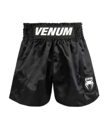 Venum Muay Thai Shorts Classic Evo Schwarz/Weiß