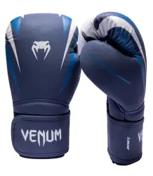 Venum Boxhandschuhe Boxing Gloves Hurricane Midnight Blue/White