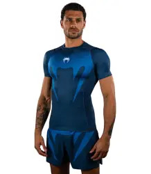 Venum Rashguard Kurzarm Short Sleeve No Gi Indigo