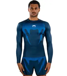 Venum Rashguard Langarm Long Sleeve No Gi Indigo