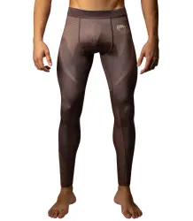 Venum Leggings Spats No Gi Chocolate Brown