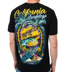 Pit Bull T-Shirt Surfdog Black