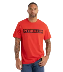 Pit Bull T-Shirt Hilltop Flame Red