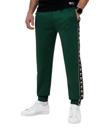 Pit Bull Jogginghose Oldschool Powers Bottle Green