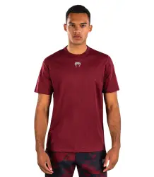 UFC Zenith by Venum T-Shirt Short Sleeve Authentic Fight Week T-Shirt Kurzarm Burgundy