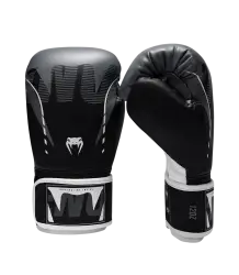 Venum Boxhandschuhe Adrenaline Schwarz/Silbergrau