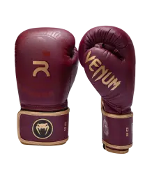 Venum x Rajadamnern Boxhandschuhe Burgundy