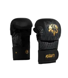 Venum x Chimaev MMA-Sparringshandschuhe Wild Borz Gloves Schwarz/Gold