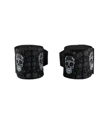 Venum Boxbandagen 2,5 m Santa Muerte Schwarz/Weiß