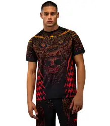 Venum Dry-Tech T-Shirt Technisches T-Shirt Quetzal Fury Black/Fury Red