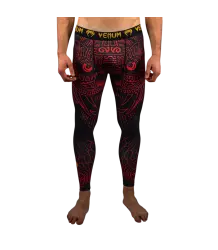 Venum Leggings Spats Quetzal Fury Black/Fury Red