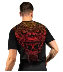 Venum T-Shirt Herren-T-Shirt Quetzal Fury Black/Fury Red