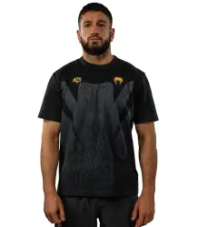 Venum x Chimaev T-Shirt Herren-T-Shirt Wild Borz Schwarz/Grau