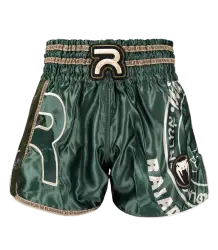 Venum x Rajadamnern Muay Thai Shorts Military Green