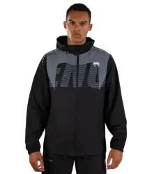 Venum Jacke Track Jacket Adrenaline Schwarz/Grau