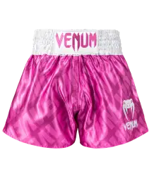 Venum x Contender XT Muay Thai Shorts Candy Pink/ Weiß