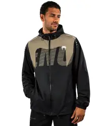 Venum Jacke Track Jacket Adrenaline Schwarz/Sand