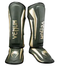 Venum Schienbeinschoner Shin Guards Elite Khaki
