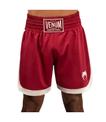 Venum Boxershorts Classic Boxing Shorts Ruby Red/ Ivory