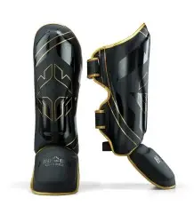 Ground Game Schienbeinschoner Logo 3.0 Gold