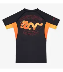 MANTO Rashguard Kurzarm WARSAW TO TOKYO