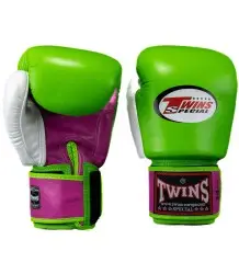Twins Special Boxhandschuhe BGVL-3 3T DKPK/GRE/WHITE