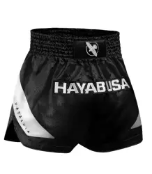 Hayabusa Muay Thai Core Shorts Schwarz/Weiß