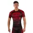 Venum Rashguard Kurzarm Short Sleeve Wolf Atak Schwarz/Rot