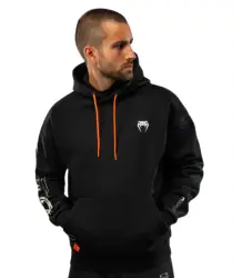 Venum Kapuzenpullover Eclipse Hoodie Schwarz/Elfenbein