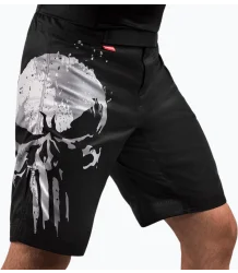 Hayabusa Trainingsshorts MMA Fight Shorts The Punisher Black