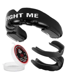 DBX Bushido Zahnschutz Unterkiefer Gel + Box Fight Black