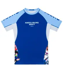 MANTO Rashguard Kurzarm GYM 3.0 Weiß