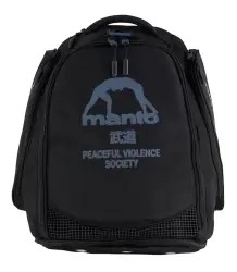 Manto Multifunktionaler Rucksack Medium Society Blackout Black