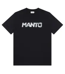 MANTO T-Shirt LOGOTYPE Black