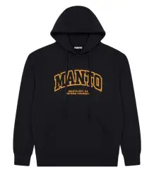MANTO Kapuzenpullover VARSITY 26 Schwarz