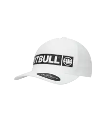 Pit Bull Snapback-Kappe mit Schirm Stretch HILLTOP Weiß