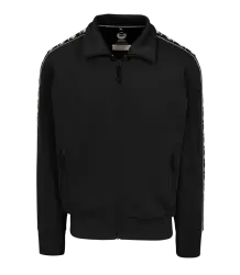 Pit Bull Sweatshirt mit Reißverschluss Oldschool Powers Black