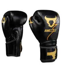 Ringhorns Charger By Venum Boxhandschuhe Boxing Gloves Black/Gold