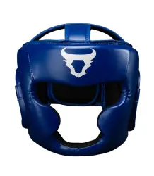 Ringhorns Charger By Venum Boxhelm Headgear Blau/Rot