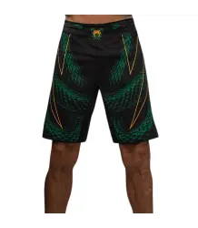 Venum Fightshorts MMA-Shorts Matupa Schwarz/Grün/Gold