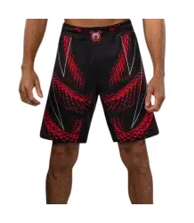 Venum Fightshorts MMA-Shorts Matupa Schwarz/Rot/Silber