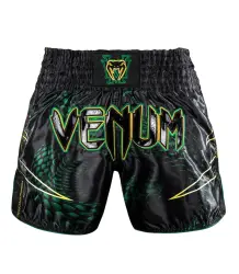 Venum Muay Thai Shorts Matupa Schwarz/Grün/Gold