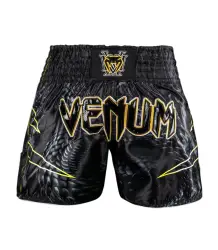 Venum Muay Thai Shorts Matupa Schwarz/Grau/Gold