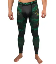 Venum Leggings Spats Matupa Schwarz/Grün/Gold