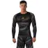 Venum Rashguard Long Sleeve, langärmelig, Matupa, Schwarz/Grau/Gold
