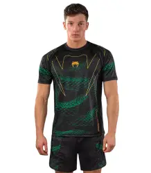 Venum Dry Tech T-Shirt – Funktionsshirt Matupa Schwarz/Grün/Gold