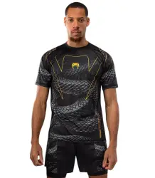 Venum Dry Tech T-Shirt – Funktionsshirt Matupa Schwarz/Grau/Gold