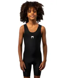 Venum Challenger Youth Wrestling Singlet – Ringer-Trikot für Kinder, schwarz