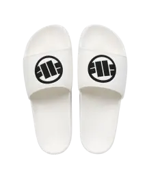 Pit Bull Flip-Flops mit Logo, weiß