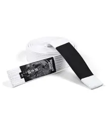 Ground Game Premium-Gürtel für BJJ, weiß